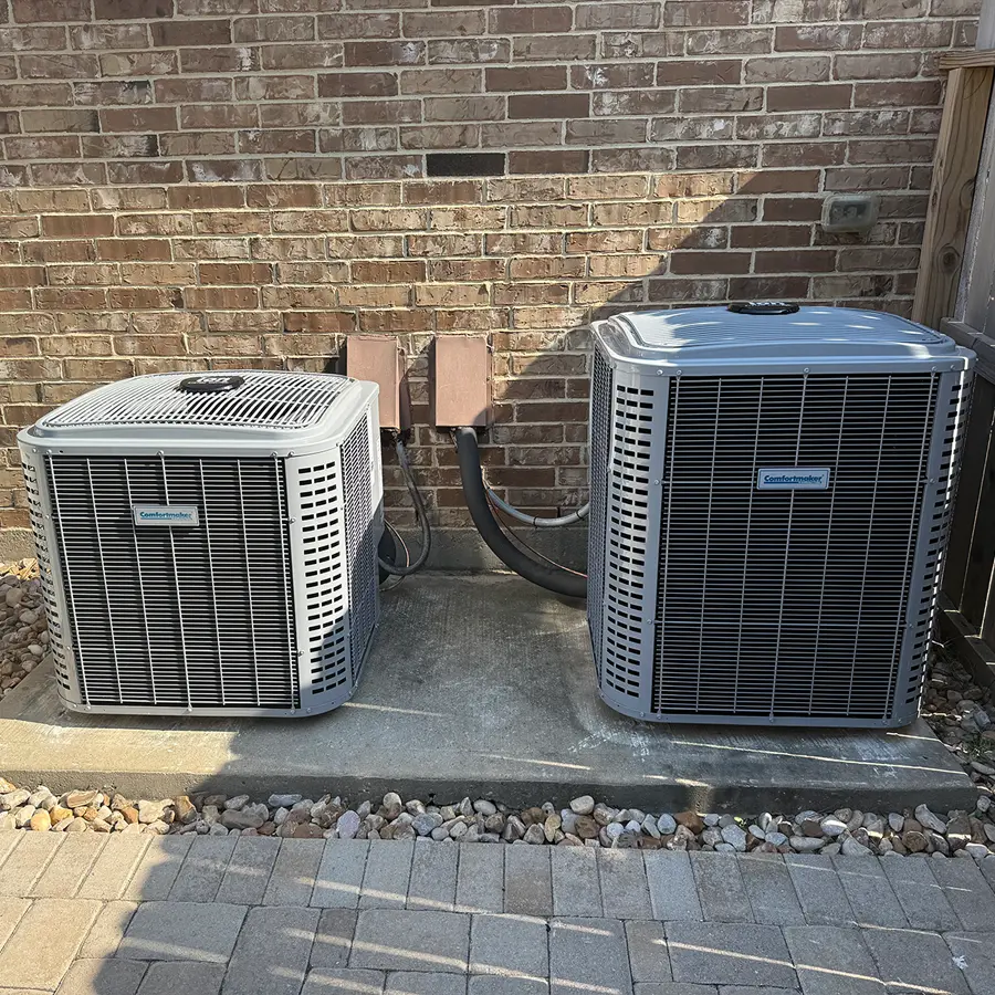 Fresh install heat pump